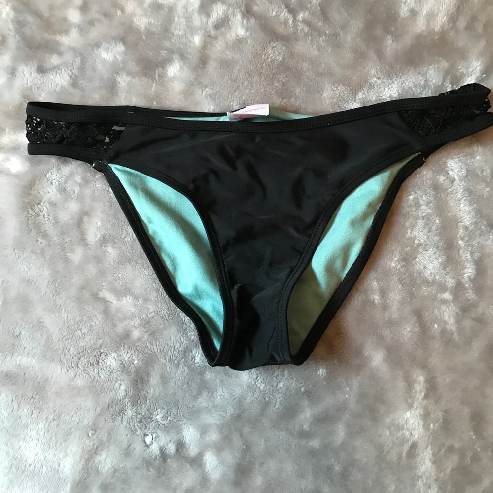 Black Target Bikini bottoms